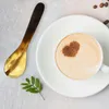 Cucchiai da 5 pezzi Espresso Piccolo caffè naturale gelati per caffettiere cuccioli di antipasto