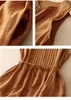 Robes décontractées Limiguyue plissé coton lin robe d'été femmes sans manches a-ligne vintage littéraire midi respirant grand U590
