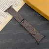 Designer Smart Straps Watchbands Watch Band 41 mm 42 mm 38 mm 40 mm 44 mm 45 mm dla IWatch 2 3 4 5 6 opasek skórzany pasek