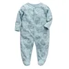 Bébies Boys Vêtements à manches longues Baby Girls Romper Nou nouveau-né bébé 0-12 mois One Piece Mompers