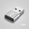 Adaptadores de teléfono celular USB-A 3.0 Tipo C a USB Convertidor macho Convertidor de cargador de datos Accesorios para teléfonos de entrega directa Otz6S