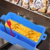 Tools BBQ Grease Drip Tray Silicone Grill Oil Drain Box Food Grade Catcher And Storage Collector