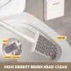 Brosses YOREDE Silicone brosse de toilette tenture murale WC nettoyant brosse avec TPR brosse pour maison toilette outil de nettoyage salle de bain accessoires ensemble