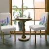 Chair Covers Spring Plants Flowers Herbs Cover Set Kitchen Stretch Spandex Seat Slipcover Home Decor Dining Room