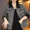 office Lady Fi Cardigan Blazer Coat Spring Autumn New Warm Versatile Lg Sleeve Temperament Women All-match Casual Jackets C476#