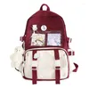 Sac à dos EnoPella mode imperméable femmes adolescente fille Kawaii BookBag ordinateur portable sac à dos mignon étudiant sac d'école Mochila femme