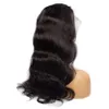 Perucas de cabelo humano sem tampa 360 peruca frontal de renda pré-arrancada com bebê 150 densidade remy onda corporal brasileira para mulheres negras8974 drop deliv otzhj