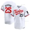 Maillot Twins Carlos Correa 2024 Royce Lewis Joey Gallo Byron Buxton Jose Miranda Miguel Sano Joe Ryan Sanchez Jhoan Duran Minnesota Kepler Polanco Pablo Lopez Chemise