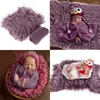 Blankets 3PCS Born Baby Pography Props DIY Wraps Mat Blanket For Boys And Girls