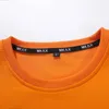 Herrtröjor tröjor solida färg män huvtröjor plus storlek 8xl 9xl herr orange hoody vår hösten pullover svart streetwear överdimensionera manliga tröjor 24328