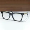 Neues modisches Design, quadratische optische Brille 8271, Acetatrahmen, Drachenmuster, Metallbügel, großzügiger Retro-Stil, einfach und bequem zu tragende Brillen