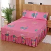 Spódnica z łóżkiem koreańska bez poślizgu pojedyncze łóżko bez pulling nie-chriling dopasowany arkusz