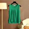 2022 Zomer Obesitas Alle Bijpassende Chiff Blouse Plus Size 6XL Vrouwen Sleevel Mooie Zelf-cultivati Shirt Blouse Tonen dunne 05Gx #