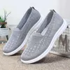 Casual Shoes Woman 2024 Trend Loafers Ballet Flats Slip-On Cotton Ladies Sneakers Women's Summer Footwear Breatble Barefoot