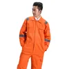 Uniformes de travail cott Lg manches sécurité réfléchissant électricien marin atelier global réparation automobile costumes de soudage résistants au feu F7Ha #