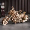 Деревянная модель мотоцикла Cruiser, комплект строительных блоков, игрушка в сборе, подарок для молодых людей