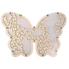 Party Supplies 1 PCS DIY White Wedding Guest Book Alternativey Butterfly Frame With Small Butterflys Alternative Signs