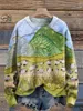 Pulls pour hommes Plstar 3D imprimé série verte ST.PATRICK'S DAY Modèle Ugly Sweater Winter Street Casual Unisexe S-3