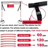 Yoga Crossfit Resistance Bands Pilates Stick Gym Exercise Muscle Power Tension Bar Pilates Bar Home Workout Fitness Equipment240325