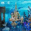 Творческий подарок для детей от 14 лет: бросьте вызов своему разуму с помощью 3D-модели Atlantis из металлического пазла в сборе.