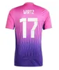 Fan Player Versione 2024 Kroos Wirtz Jersey Havertz Gnabry Soccer Maglie per bambini Kit 24 25 Gundogan Hummels Kimmich Muller Football Shirt
