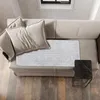 Stol täcker plysch soffa täcker icke -glidgolv varma möbler skyddar hem dekoration sovrum matta fuzzy matta för hund soffa