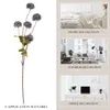 Dekorative Blumen 4 PCs künstliche Blumendekoration Schlafzimmer DIY Arrangement Materialien Grace Hochzeit Haushalt Gefälschte Löwenzahn Plastik