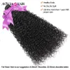 Krullend Menselijk Haar Bundels Groothandel 1/3/4 Stuks Indian Hair Extensions voor Vrouwen 30 Inch Bundels Menselijk Haar gratis Verzending