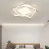 Tavan Işıkları Modern Led Avize Lambası Beyaz Yemek Odası Yatak Odası Çalışma Salonu Balkon Ev Dekoru Kapalı Işık Fikstür