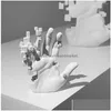장식용 물체 인형 예술적 손 동상 초록 가정 장식 액세서리 예술 스크립트 북유럽 입상 현대 미니미니 DHSZX