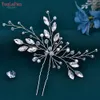 Topqueen HP103 Bruid Haar sieraden Wedding Tiara Wedding Clips Wedding Headwear Bridal Hair Pins Hair Accessies L4XK#