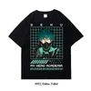 My Hero Academia Graphic Print T-shirt Vintage Harajuku Streetwear manches courtes Plus Taille Cott ras du cou T-shirt Femmes Hommes b1ck #