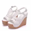 Sandaler Crystal Queen Bohemian Style Womens Sandaler Hamp Rope High Heels Fish Mouth Peeping Toe Platform Wedge H24032838O7