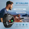 T53 Ny 1,43 tum AMOLED SMART WACK Roterande knapp IP68 Vattentät fitnessklocka Smartwatch Voice Assistant Sport Heartrat Män