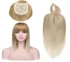 Clipe de extensão de cabelo ombre feminino com bang longo e reto pedaço de cabelo sintético fibra de alta temperatura 2101084438585