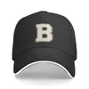 Ball Caps żółta litera b mężczyźni kobiety regulowana czapka baseballowa trend wysokiej klasy snapback unisex moda mody uliczna kapelusz przypływowy