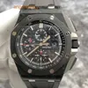 AP Iconic Wristwatch Mens Royal Oak Offshore 44mm Diameter Automatic Mechanical Gentlemen Watch Sports and Leisure Luxury Watch 26400AU.OO.A002CA.01