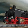 59004 Pomysły kolejki kolejowej Railway Express Modułowe cegły techniczne Model konstrukcyjny Bluds Bluks Prezenty