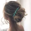 sier pettine per capelli per le donne ragazze sposa ospite Headdr accessori per capelli da sposa fatti a mano Rhineste fermagli per capelli copricapo da sposa p8nm #