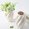 Vasos decoração mariage vaso de cerâmica criativo arranjo de flores douradas sala de casa dispositivo seco macio