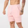 Herren Sport Shorts Gym Training Fitness Cord Casual Bermuda Mode Lose Lauf Workout Kurze Hosen Männlich 240329