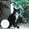 Kattbärare 1 uppsättning säkerhet netto balkong husdjur anti-fall netning för fönster trappor hundstaket