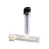 Storage Bottles 10PCS 1ml Plastic Test Bottle Eye Lash Glue Tube Essential Oil Gift Pack Vials Pp MIni Sample Stick Type