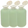 Liquid Soap Dispenser 3 Pcs Shampoo Shower Gel Bottle Miss Foaming Pump Pp Storage Lotion