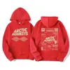 Heren Hoodies Sweatshirts Retro Arctic Monkey Music Tour Dubbelzijdig bedrukte hoodie Heren Harajuku Hip Hop Punk Sweatshirt Mode Trendy stijl HoodieL2403