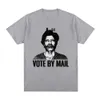 Głosuj pocztą Ted Kaczyński T Shirt Fi Men HARAJUKU Graphic Tshirt Unisex Men Plus Size Women Cott Tee Shirt Tops L2MC#