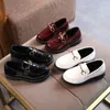 Sneakers dla dzieci swobodne buty skórzane maluch dzieci chodzenie dzieci młodzieżowe buty wiosna chłopcy taniec studenci dla dzieci rozmiar butów 21-36 k8e3#