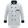 Chef Uniforme Costume Traspirante Servizio di ristorazione Top Logo personalizzato Stampa Manica corta Ristorante Cucina Uomo Camicia Abbigliamento B7IS #