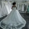 Eleganckie dres dla kobiet LG Sleeve Wedding Dr Brides Robe Ball Suknia Butikowa Bride Kobieta 2022 2022 FIRMALNEGO DŁUGOŚĆ U5RW#