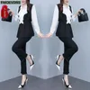 Women's Blouses L-5XL Loose Clothes 2024 Women Spring Long Sleeve Elegant Ruffles White Shirts Casual Retro Tunic Peplum Tops And